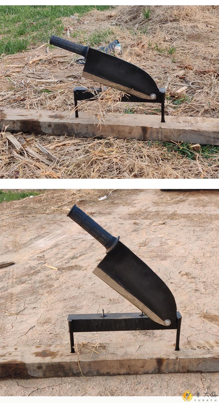 铡刀铡草老式铡草刀闸刀切草铡家用小型砸草鸡鸭羊斩草刀定制t 60型
