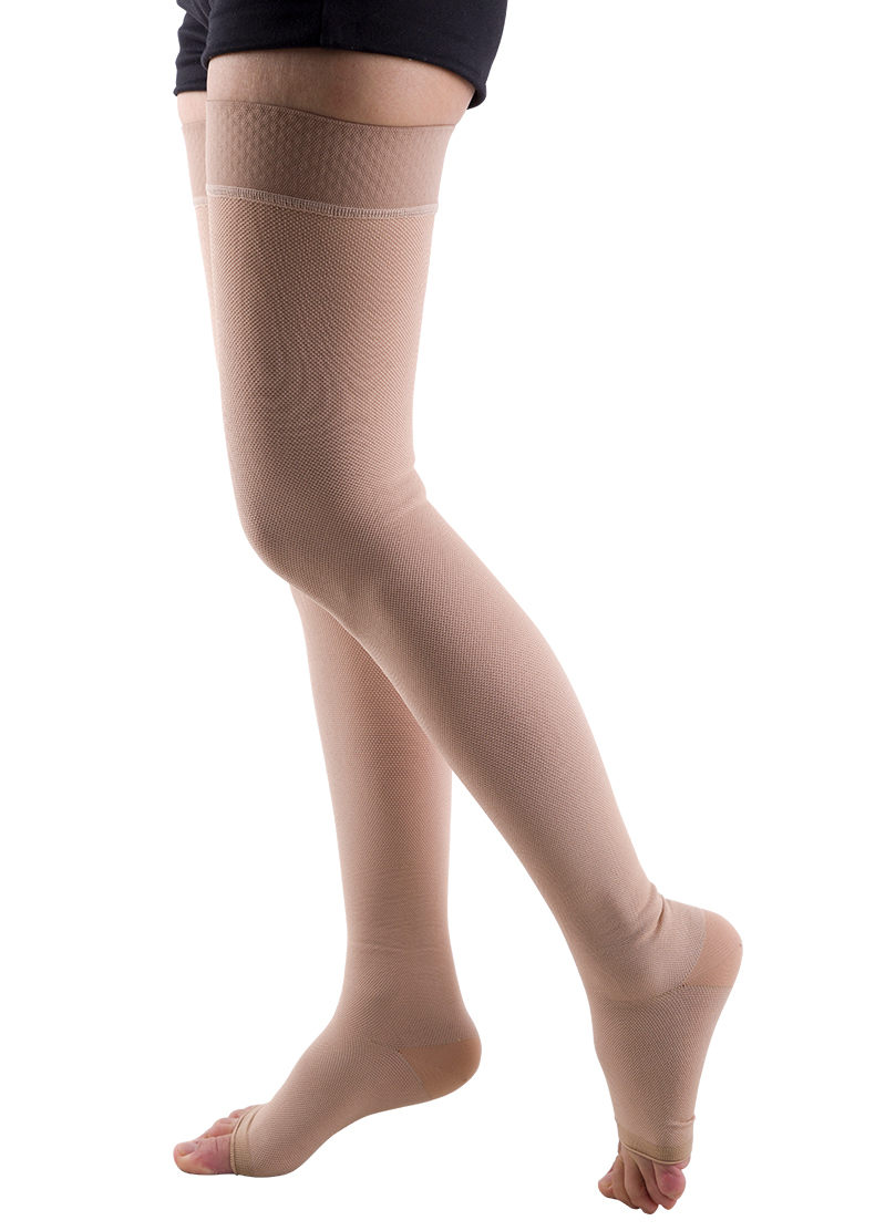 瑞士丝维亚sigvaris静脉曲张弹力袜单腿连腰带男女通用503系列二级