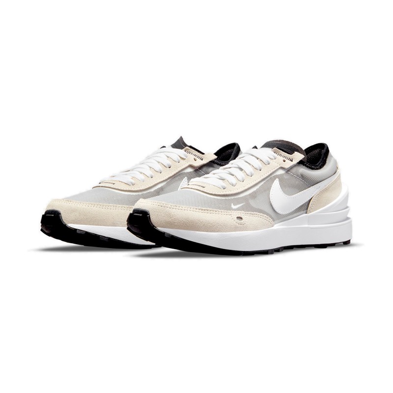 【官方自营旗舰】waffle one 小sacai 米白复古休闲鞋 跑步鞋 运动鞋