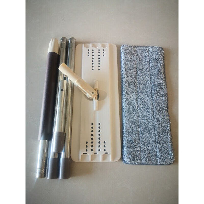 刮刮乐单个杆子佳帮手配件替换布头拖把头平板免手洗懒人加粗杆四节