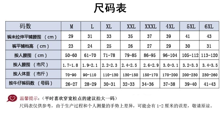 120斤穿多大码内裤图片