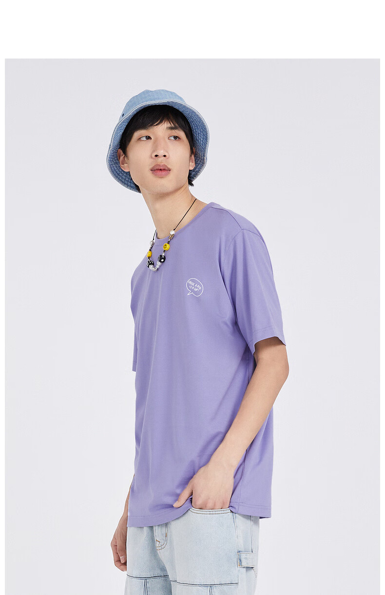 【小鬼同款】cabbeen/卡宾短袖t恤2021春夏新款潮流印花一款多色a【衣