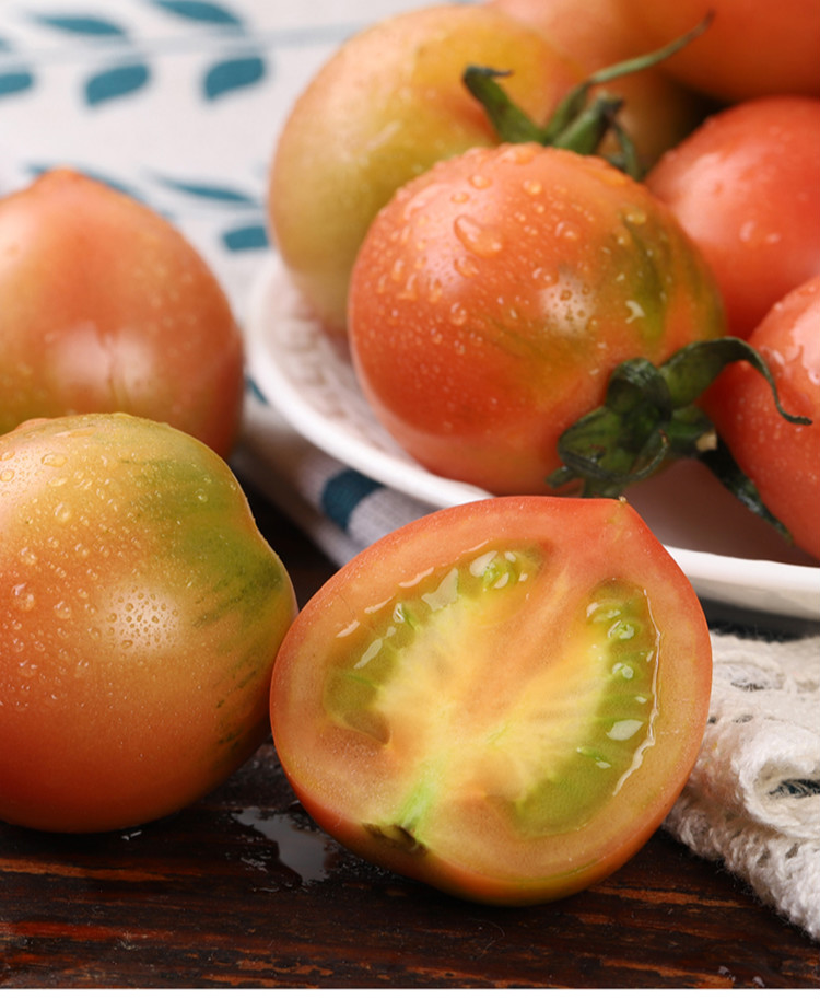 媚调 春桃柿子圣女果小番茄新鲜水果当季 2500克(净重5斤)【图片 价格