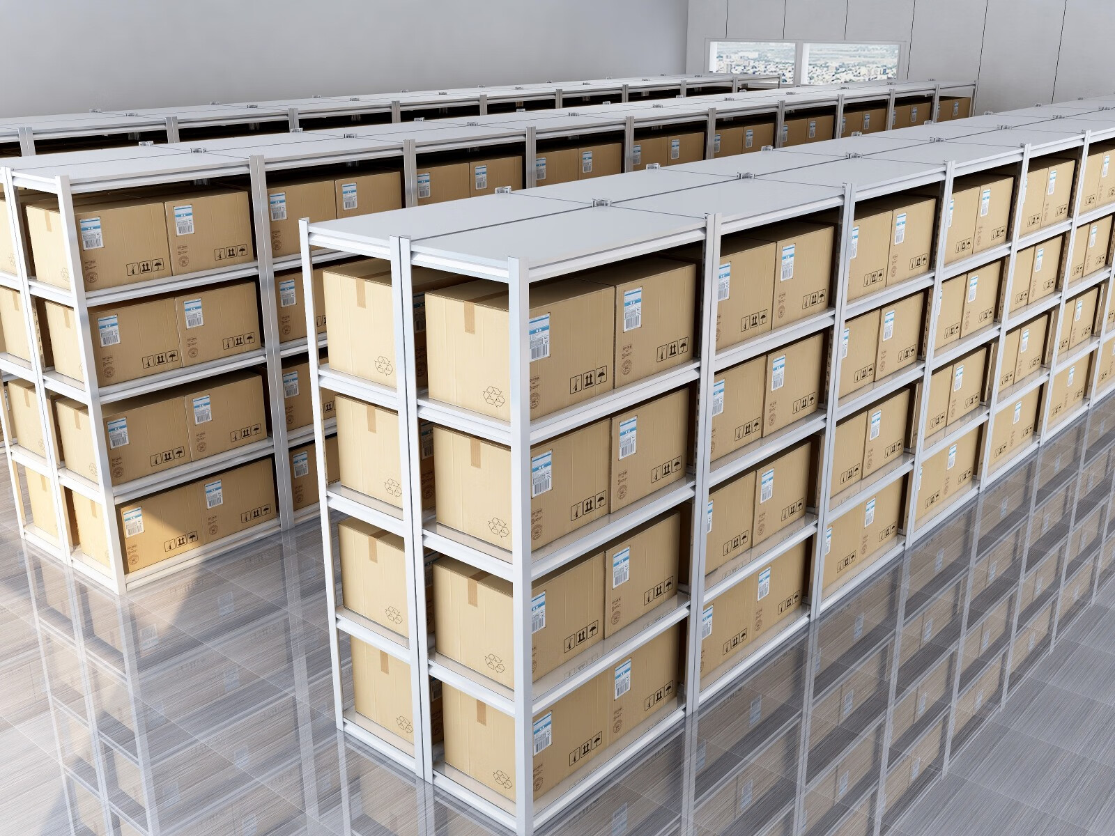 烁辰层架置物架仓储货架展示架书架鞋架仓库家用厨房阳台储物间地下