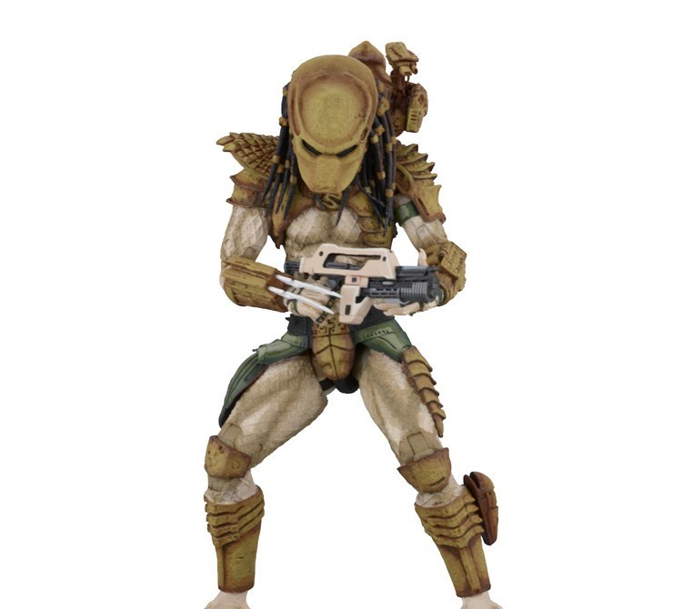 铁血战士手办neca铁血战士 阿尔法 刀疤 7寸可动人偶手办 51549铁血