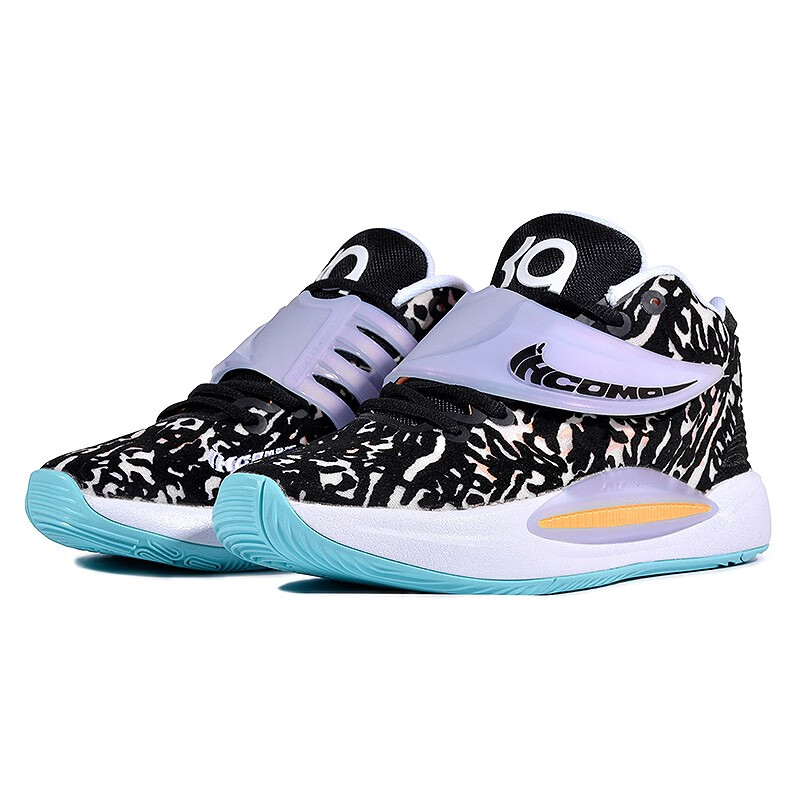 杜兰特kd14代篮球鞋男鞋春夏飞马跑步鞋实战气垫高帮限量版球鞋女 kd1