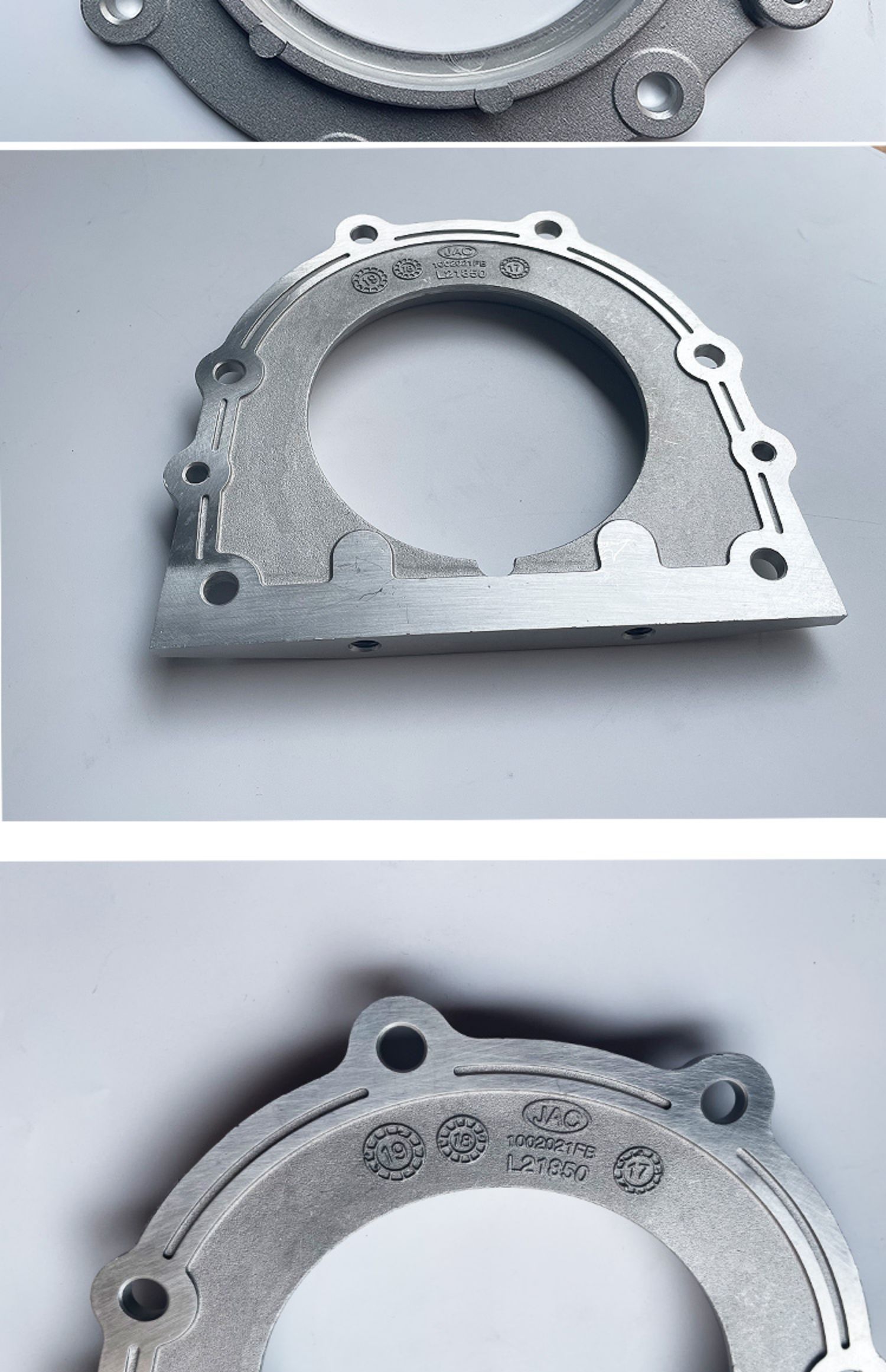 适配1.9t江淮瑞风/祥和/m4/m5/星锐曲轴后油封支架后油封支架配件 1.