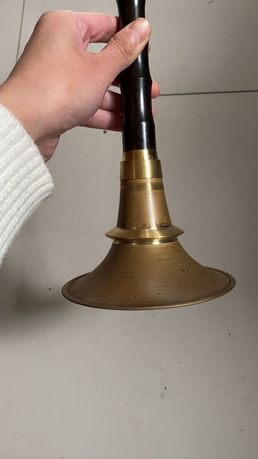 贵州云南广西碗广东碗地方唢呐民间唢呐抛光定做唢呐碗高83mm抛光