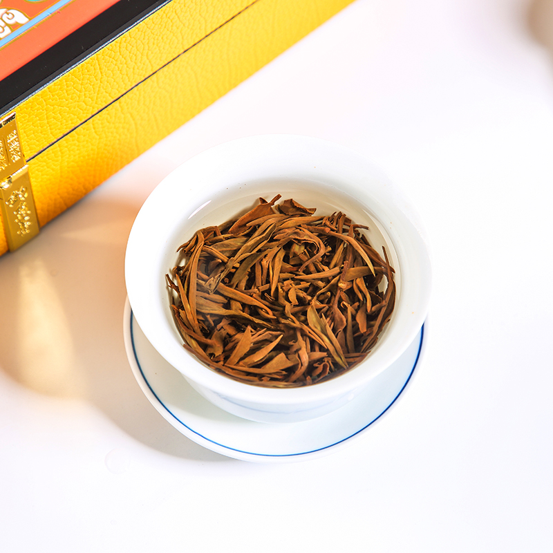 华祥苑 茶叶 钓鱼·台 小种红茶 茶叶送礼礼盒 红茶168g【图片 价格