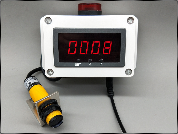 计数器自动感应输送机流水线传送带点数智能电子数显记数器金属感应