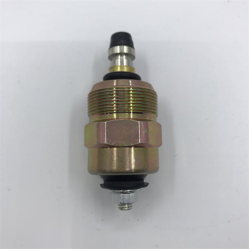 挖掘机五十铃康明斯b33依维柯ve柴油泵熄火电磁阀控制开关12v24v进口