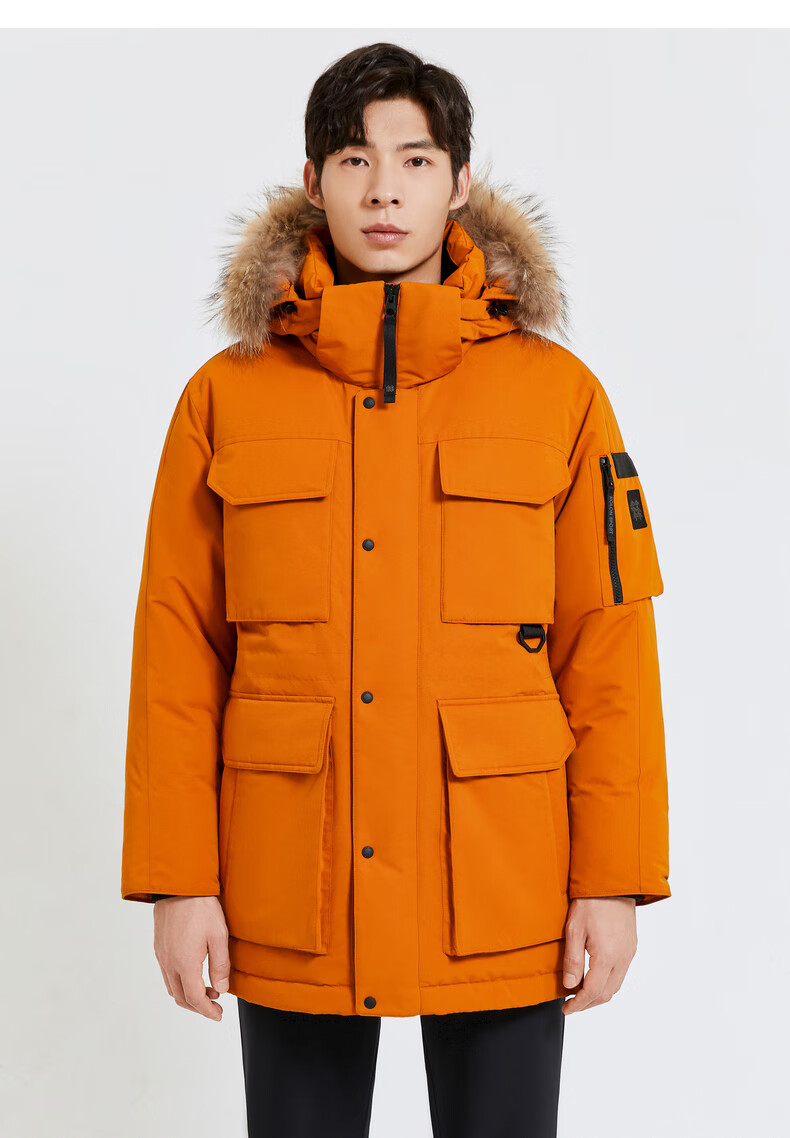 kolon sport/可隆羽绒服 男子冬季户外防风防泼水保暖重量高蓬鹅绒服