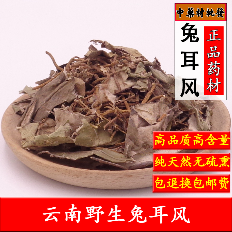 同仁堂中药材兔儿风草500克杏香兔儿风金边兔耳风草一柱香马蹄草