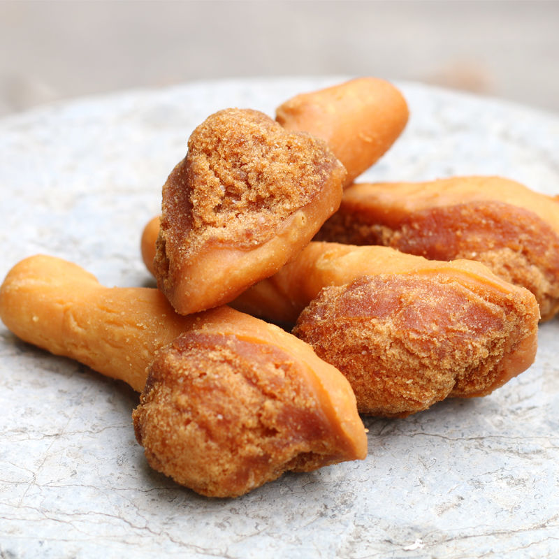 鸡腿酥香酥潮汕特产儿时零食油炸香酥鸡腿80后经典面粉素食品3盒18个