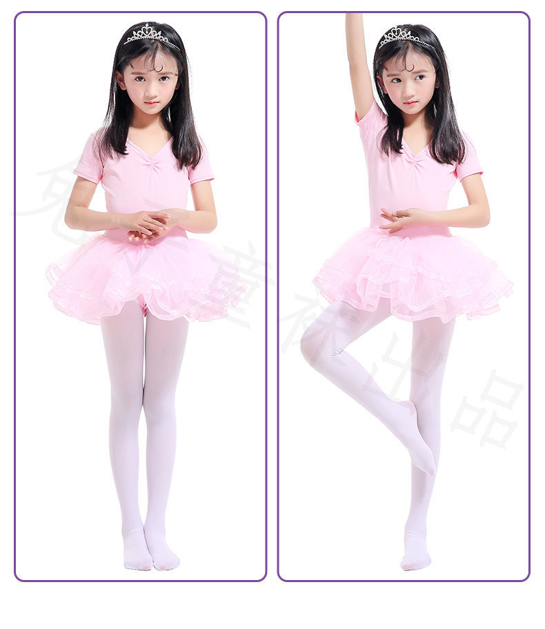 白色连袜裤14女童舞蹈袜裤夏季7岁小学生打底连裤袜白色丝袜连体12