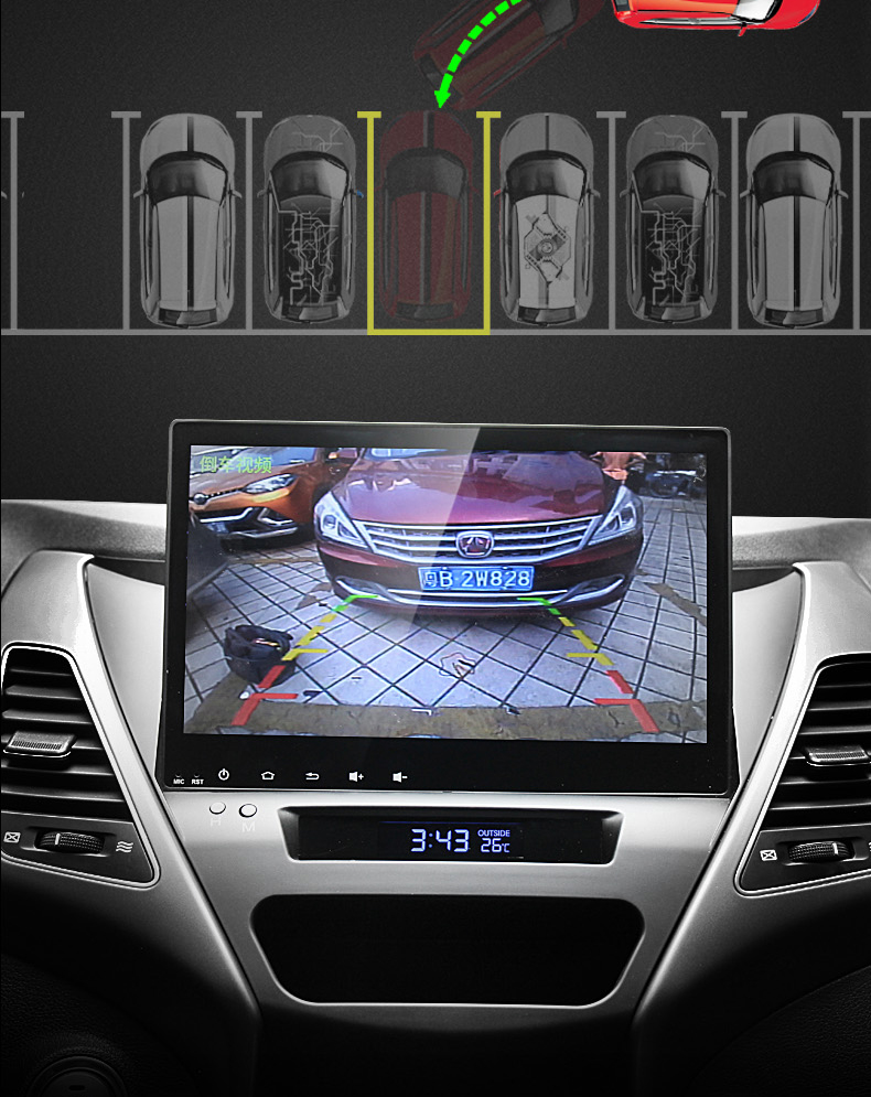 五十铃mux牧游侠dmax铃拓改中控大屏导航一体机改装行车记录仪360全景