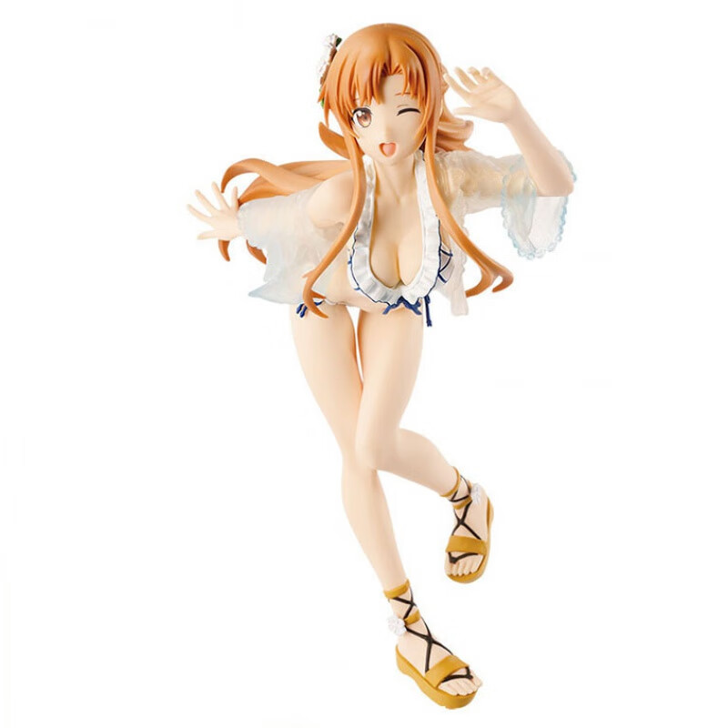 生日礼物剑神域亚丝娜sao桐人朝田诗乃莉法泳装结城明日奈泳装模型