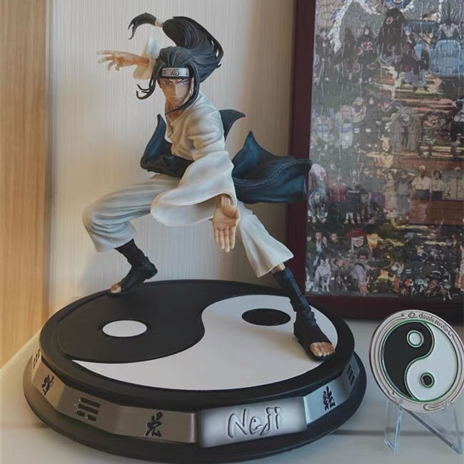 柔拳八卦掌gk模型雕像玩具动漫礼物 日向宁次28cm【带底座】【图片