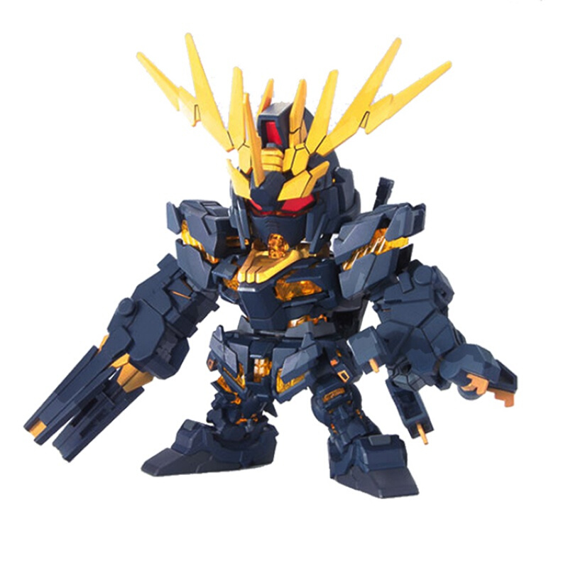 迷你q版sd敢达高达模型独角兽神闪翼00新安洲可变形爆甲 00高达七剑