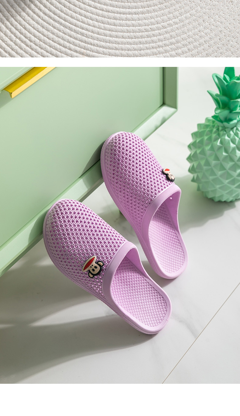 paulfrank大嘴猴包头凉拖鞋夏女士软底厚底浴室洗澡防滑居家防臭室内