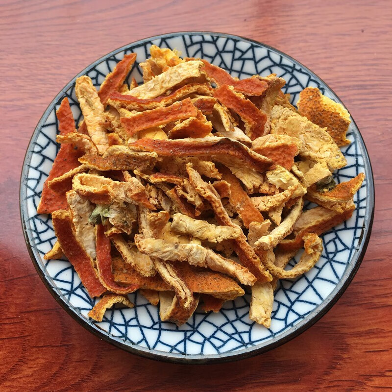 珈祁堂 陈皮 100克 橘皮陈皮丝 广陈皮 广皮 中药材批发店铺 100克
