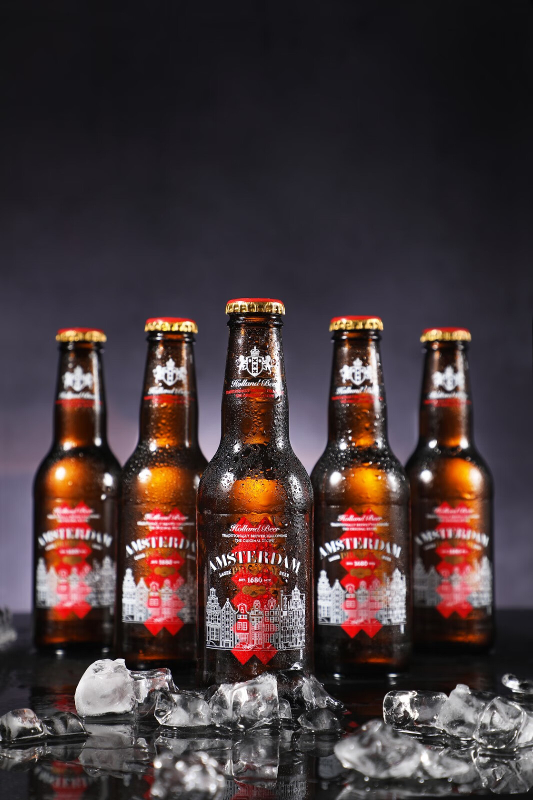 杰斯丹精酿啤酒荷兰原装进口啤酒旋盖啤酒进口黄啤整箱装 250ml*6瓶