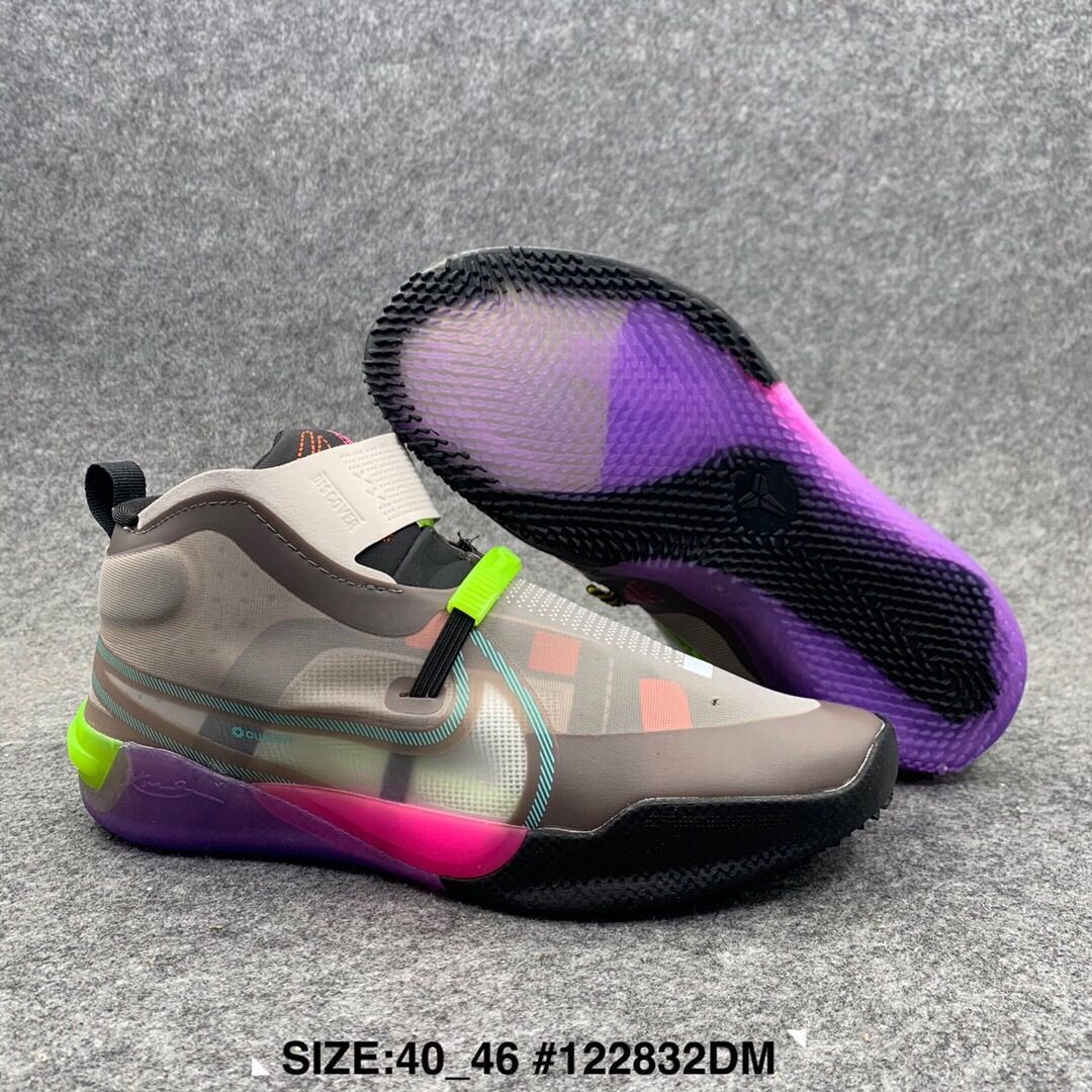 12代adnxt全明星白蓝黑红彩虹透明高帮缓震篮球鞋男科比12ad全明星