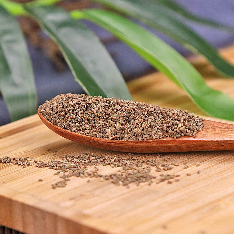 同仁堂野生天然纯真芹菜籽芹菜子芹菜籽颗粒500克磨粉 泡茶【图片