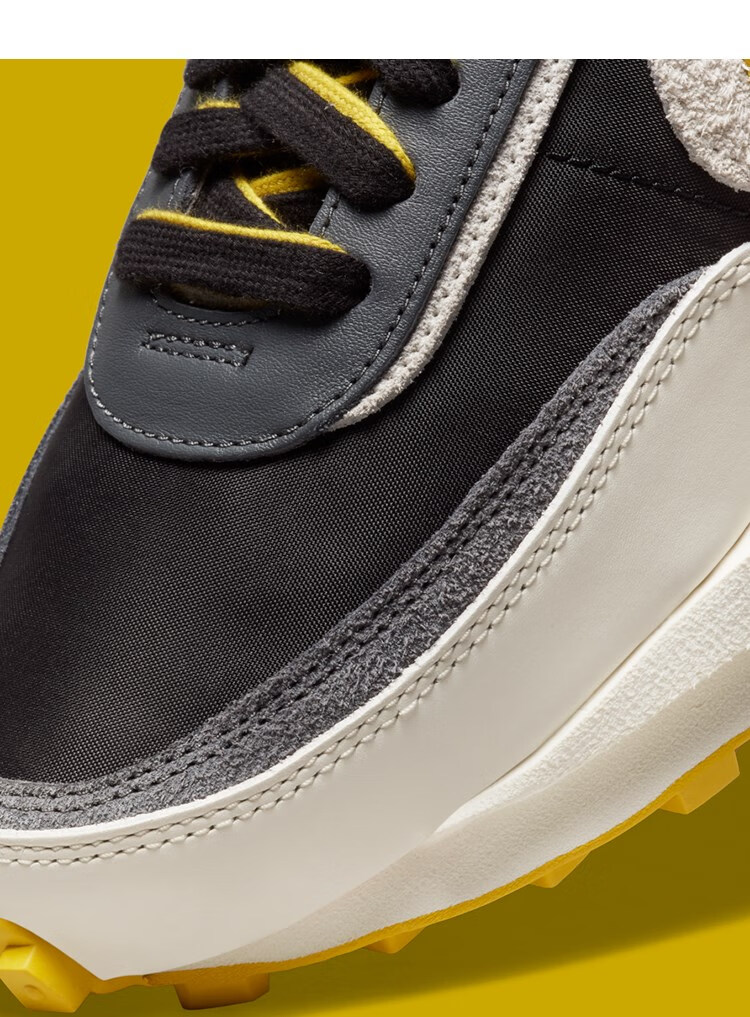 冠希三方联名解构灰白藤原浩闪电男鞋童女鞋跑步鞋 sacai藤原浩黑蓝