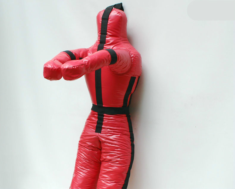 摔跤假人柔术综合格斗mma训练皮人消防演习人形沙袋定制sn9559儿童