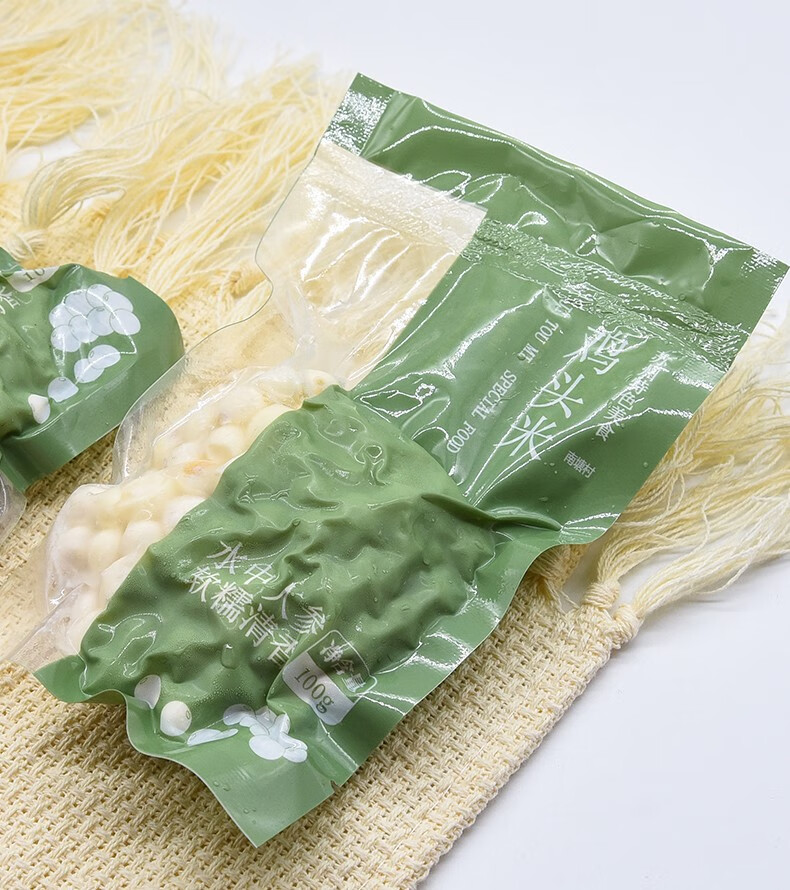 鸡头米新鲜芡实米大颗粒812mm南塘村正宗剥壳去皮真空包装手剥100g20