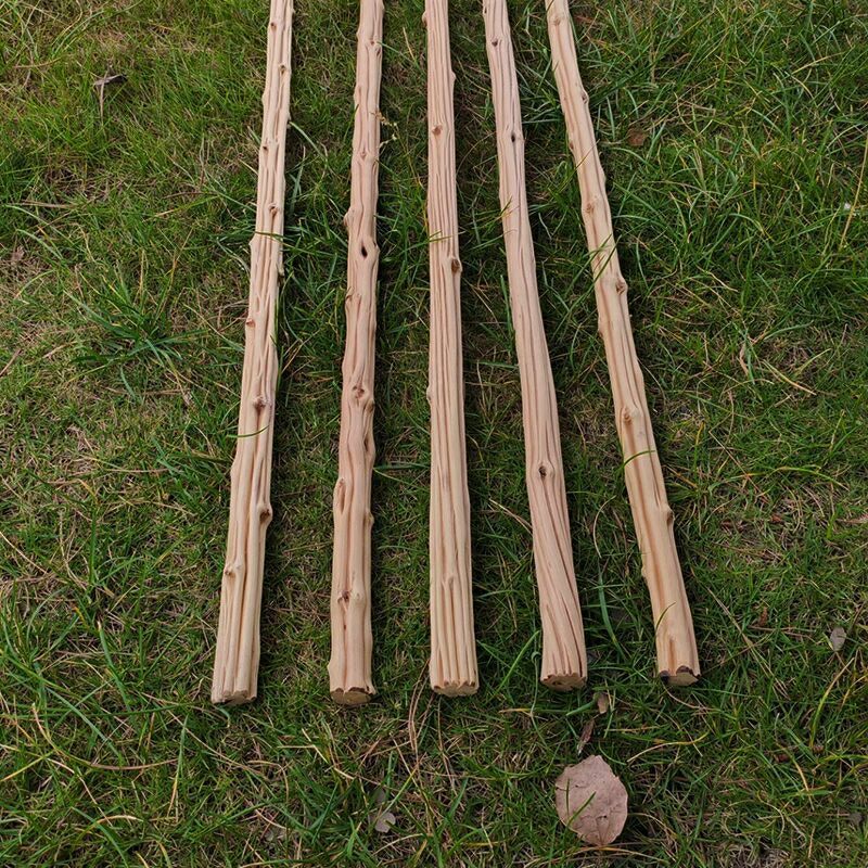 神农架万寿藤直藤手杖实木直拐杖六道木太极鞭杆武术短棍短棒拐杖