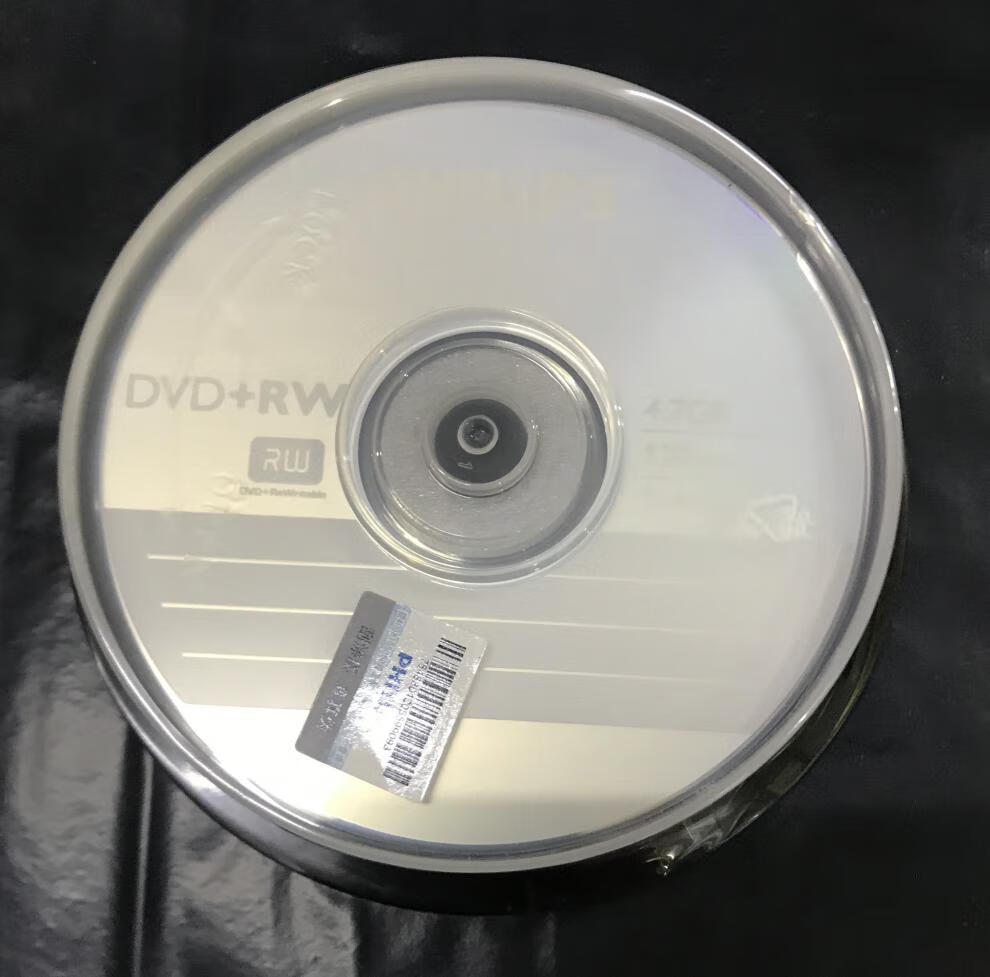 飞利浦philips可擦写dvdrw47g空白刻录光盘可反复使用光碟dvdrwpp袋