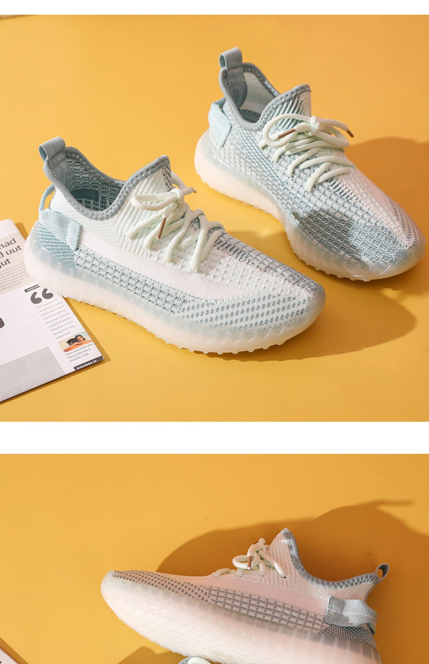 renshao椰子鞋女鞋鞋情侣春秋新款时尚百搭舒适软底休闲运动跑步鞋潮