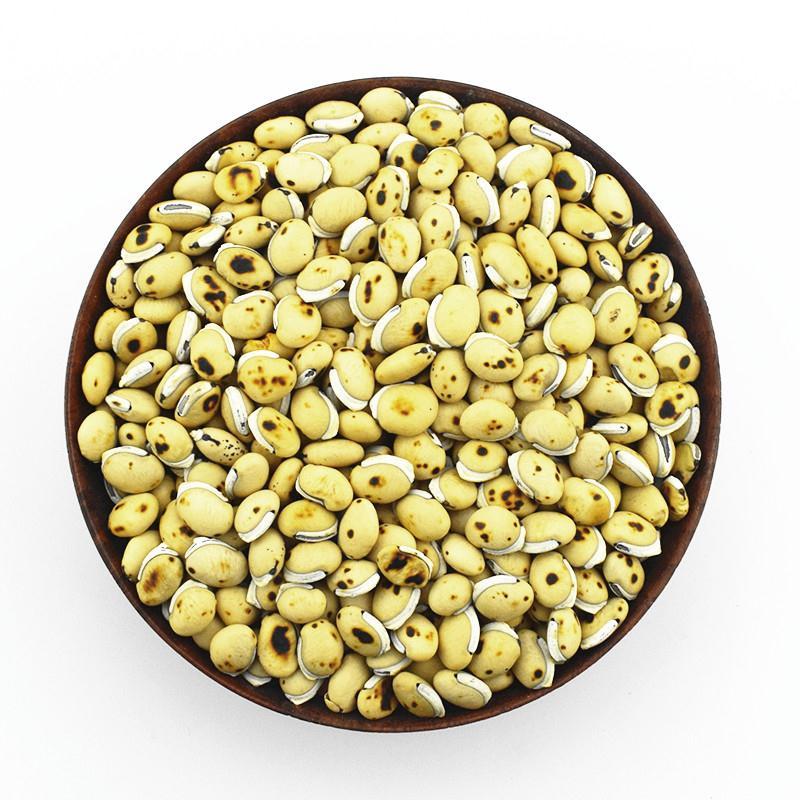 中药材 炒白扁豆 农家自种杂粮正宗白扁豆 药食同源扁豆500克 1公斤超