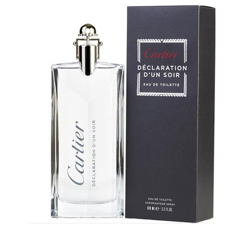 cartier卡地亚男士香水宣言男士淡香水edt100ml