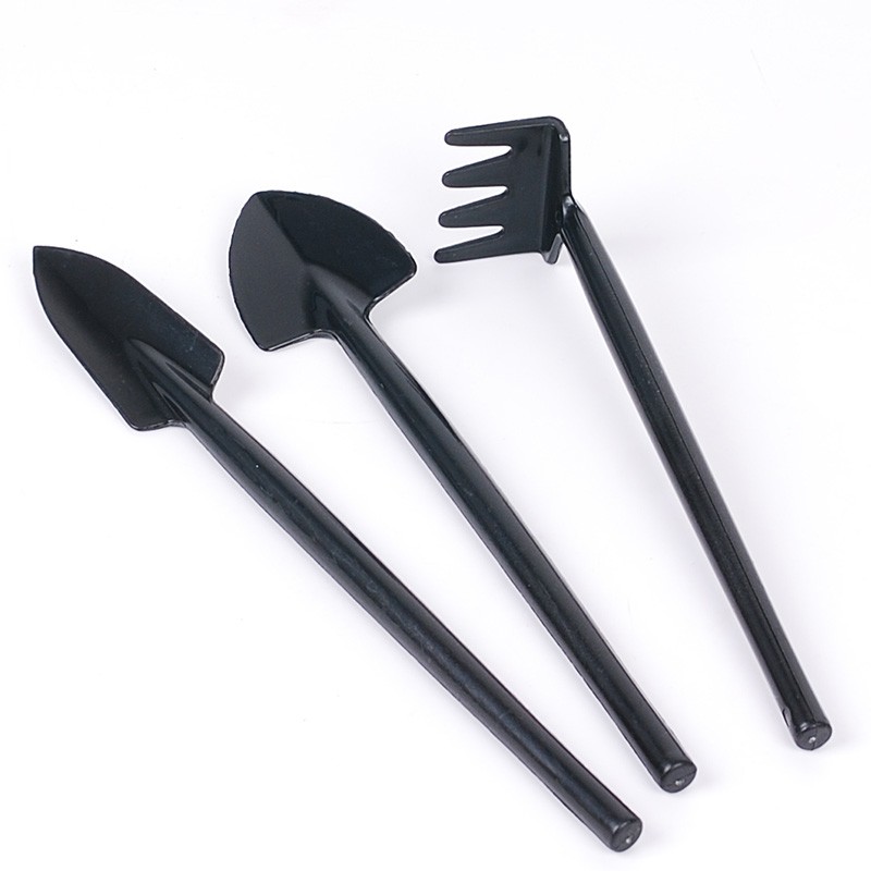 园艺三件套小铲子种花养花多肉种植工具家用套装铁锹种菜小型三件套