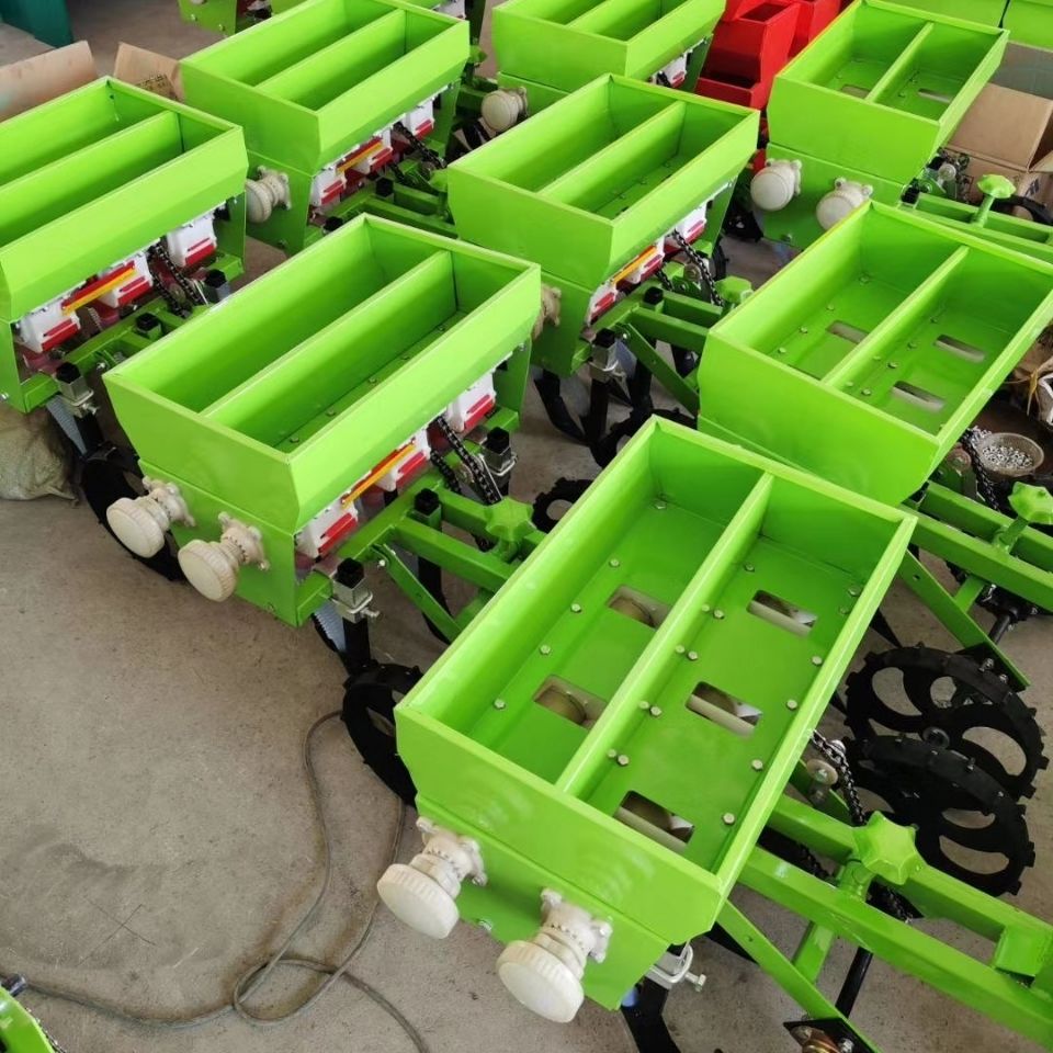 微耕机配套播种机小麦播种机玉米大豆播种一体机花生播种机 小麦播种