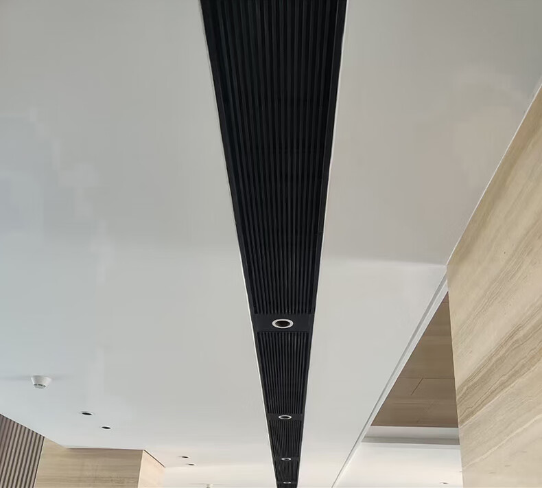 隐形百叶窗无边框铝合金装饰格栅空调面板铝合金百叶窗回风口进风口