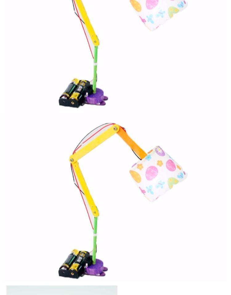 通用技术高中科技小制作可伸缩折叠台灯生活实用创意发明创客作品sn