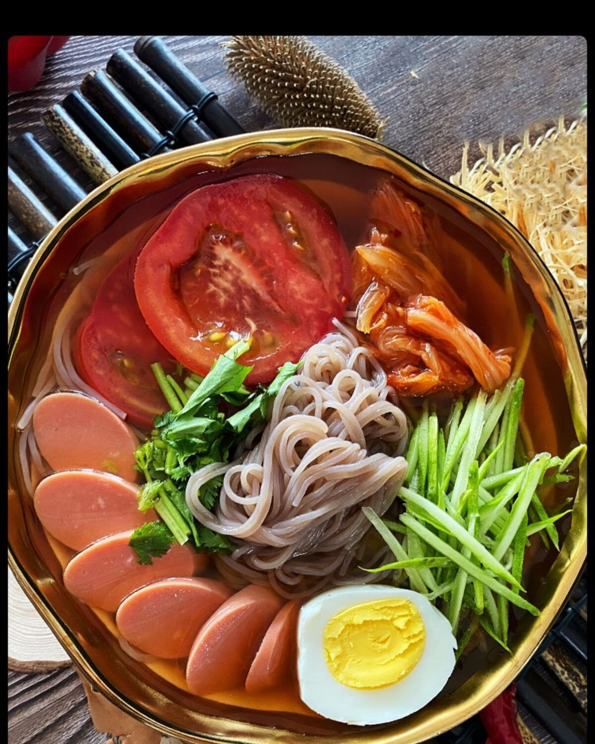 朝鲜冷面正宗延吉荞麦冷面特产方便速食延边风味冷面 4袋装【2荞麦 2