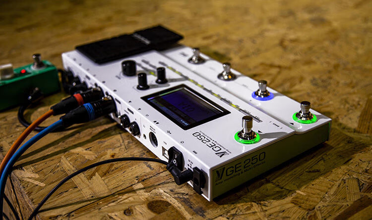 mooer魔耳ge250升级效果器综合多功能演出带踏板鼓机电吉他效果器