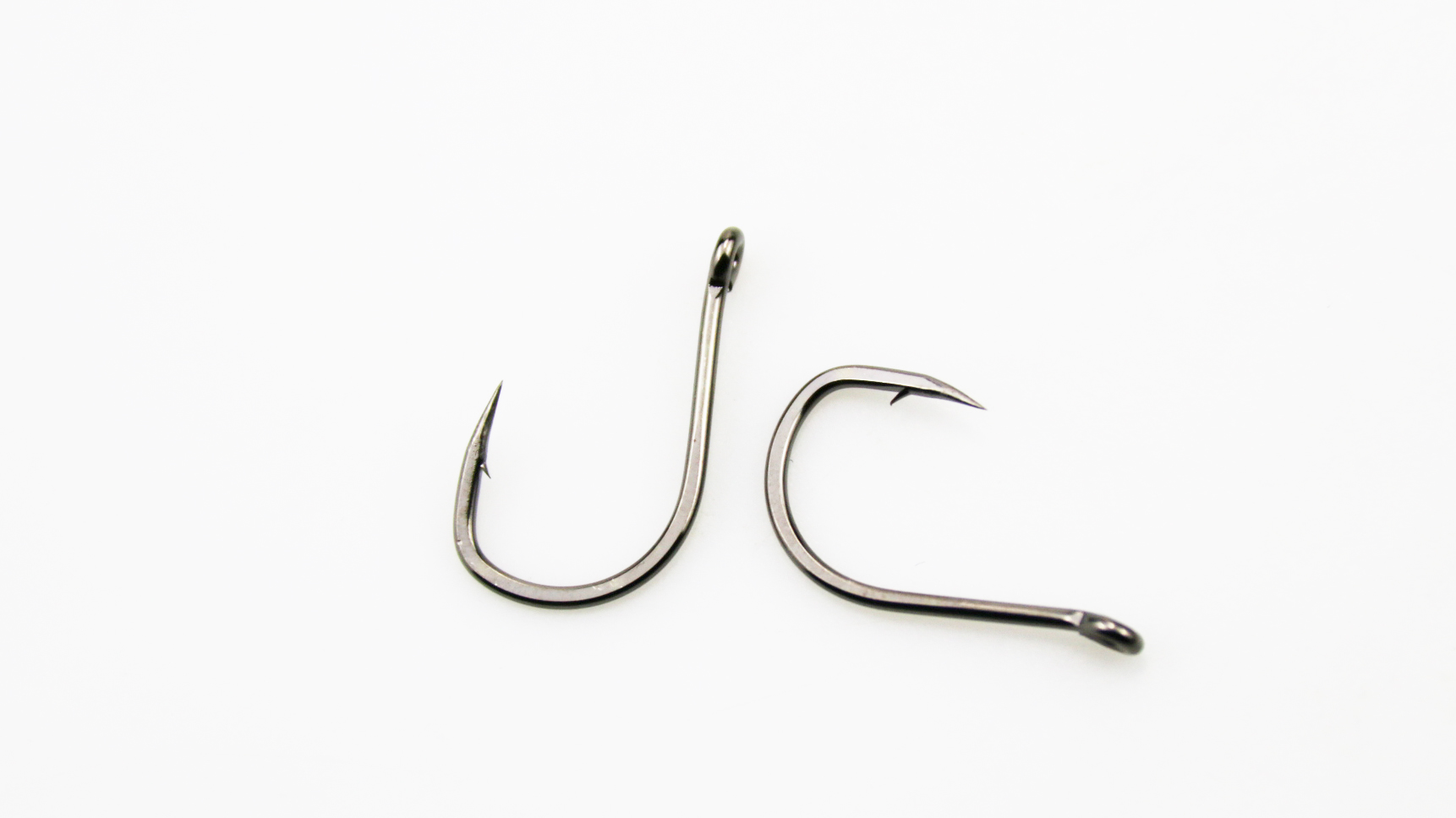 管付伊势尼歪嘴鱼钩带孔鱼钩散装路亚亮片鱼钩带圈有倒刺海钓鱼钩