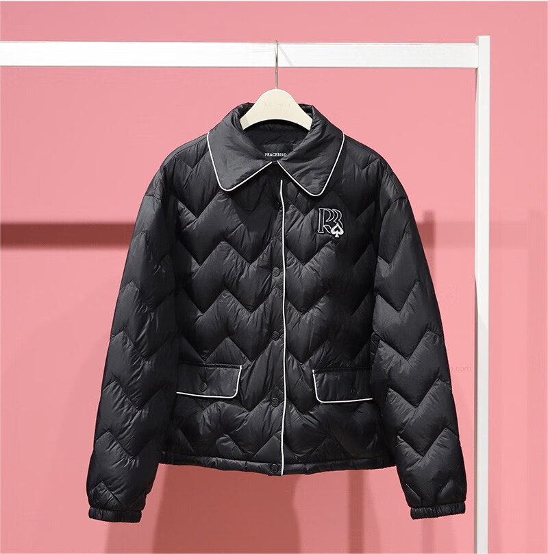 太平鸟a4acc420281/a4acc420284/a4acc420289a4acc4202羽绒服 白色 81