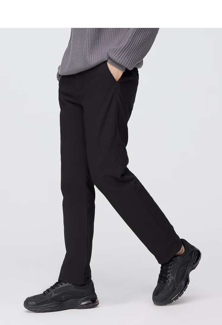 波司登羽绒裤男2022年冬季新款外穿休闲易穿搭中厚款简约纯色保暖宽松