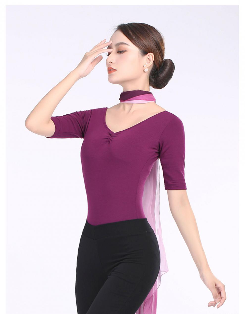 新品丹宝罗同款芭蕾形体训练服装女高端黑色套装型体导师培训芭蕾舞蹈