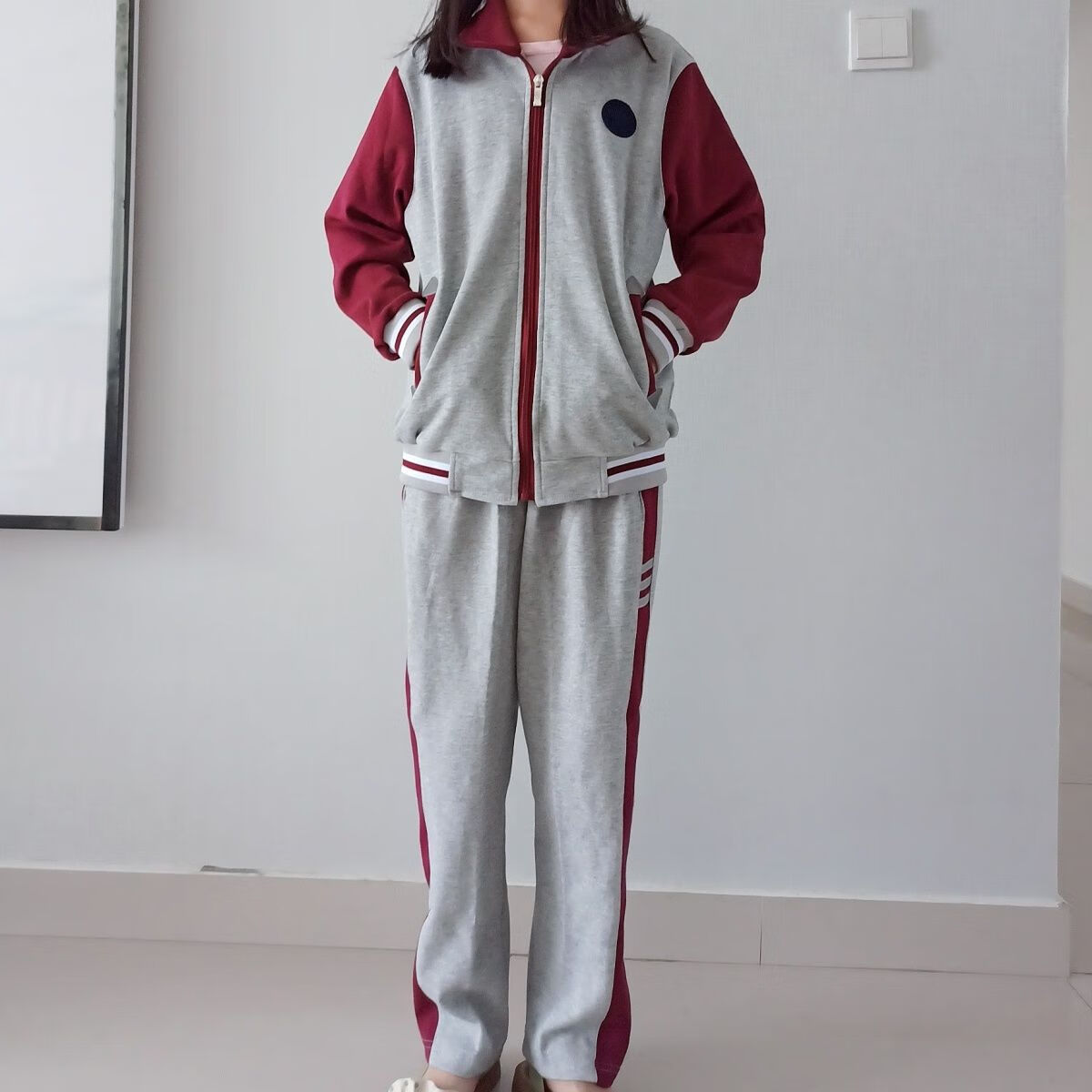 nsie 历城区校服/历城校服/春秋装统一济南历城区校服 上衣 120【图片