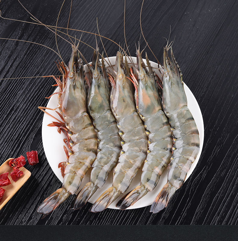 黑虎虾超大老虎虾海鲜礼盒鲜活冷冻斑节虾冰虾 250g【尝鲜价】