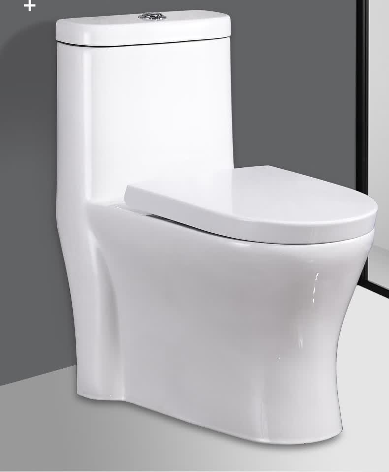 尊驰卫浴马桶超漩虹吸大冲力坐便器节水缓降盖板高水箱座便器抽水马桶