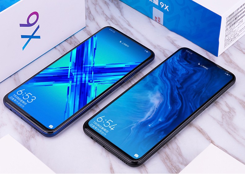 荣耀honor荣耀9x麒麟810手机魅海蓝全网通6gb128gb